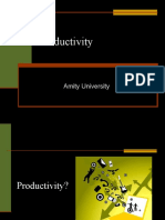 Productivity: Amity University