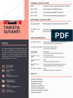 Tarista Sutanti: Formal Education