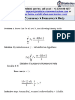 Statistics Coursework Homework Help 