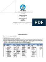 Silabus Kelas 2 Tema 8 (9 Kolom)