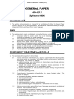 GP Syllabus