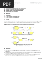 Lab 2 Universal Logic Gates