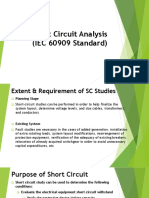 Short Circuit Analysis (IEC 60909 Standard)