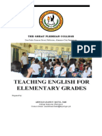 Module in English For Elementary Grades