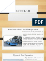 Fundamentals of Vehicle Operation