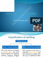 Classification of Welding Processes