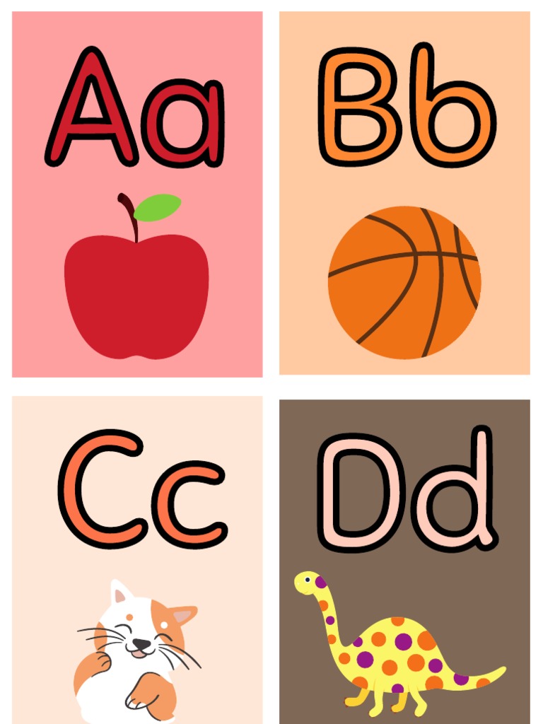 Flashcards Alphabet PDF