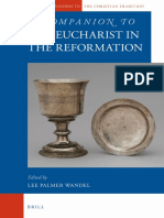 A Companion To The Eucharist in The Reformation by Lee Palmer Wandel