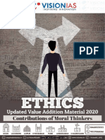 Vision VAM 2020 (Ethics) Contributions of Moral Thinkers