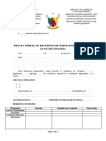 Proces Verbal D'enlevement de Substances Explosives Et - Ou Detonantes