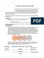 Atterberg Limits & Soil Consistency