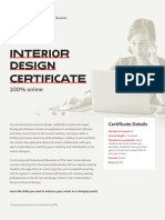 Interior Design Certificate: 100% Online