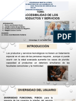 Accesibilidad de Los Productos y Servicios