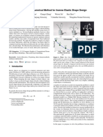 An Asymptotic Numerical Method For Inverse Elastic Shape Design