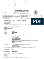 Job Application for Junior Secretariat Assistant