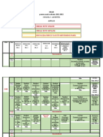 Orar 21 22 Anul II Sem - II