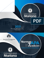 Normas Apa 7 Edición Universidad Mariana