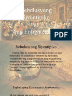 Rebolusyong Siyentipiko at Ang Enlightenment (NEW)