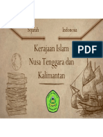 Kerajaan-Kerajaan Islam Di Nusa Tenggara Dan Kalimantan