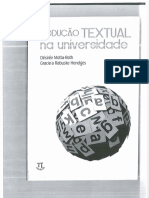Livro Produção Textual Na Universidade