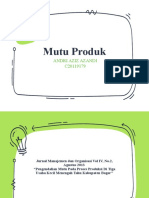 Mutu Produk