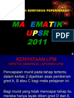 FOKUS MATEMATIK UPSR 2011