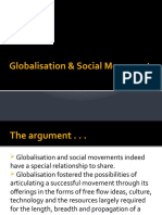 Globalisation and Social Movement
