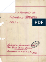 Justificativa e Objetivo Do Laboratório de Matemática - Instituto General Flores Da Cunha 1956