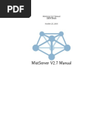 Mistserver V2.7 Manual: Ddvtech