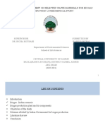 Potential Assessment On Selected Waste Materials For Biogas Production: A Theoretical Study