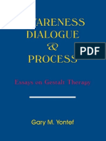 Gary Yontef - Awareness Dialogue & Process Essays on Gestalt Therapy