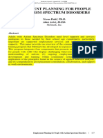 Dahl, N. i Arici, A. (2008). Employment Planning for People With Autism Spectrum Disorders. Speaker`s Journal, 8 (15), 157-164.