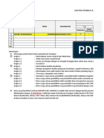 Format Kesiapan Tabel Periksa PTMP SDN 007 BKN