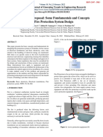 A Pedagogical Proposal: Some Fundamentals and Concepts For Fire Protection System Design