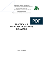Modelaje de Sistemas Dinamicos Practica II