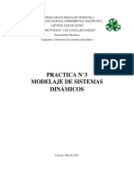 Modelaje de Sistemas Dinamicos Practica III