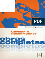Rozenmacher German - Obras Completas