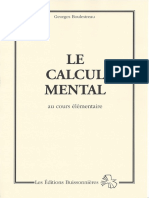 Le Cal Cul Mental Au Cycle Element a i Re