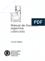 Pagliai Lucila Manual de Literatura Argentina 1830 1930