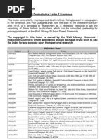 BMD Index Letter C Surnames Cabrie To Clyde | PDF | Nature