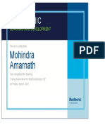 Medtronic: Mohindra Amarnath