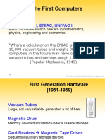 The First Computers: Harvard Mark I, ENIAC, UNIVAC I