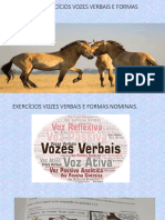 Verbos Iv - Exercícios Vozes Verbais e Formas Nominais