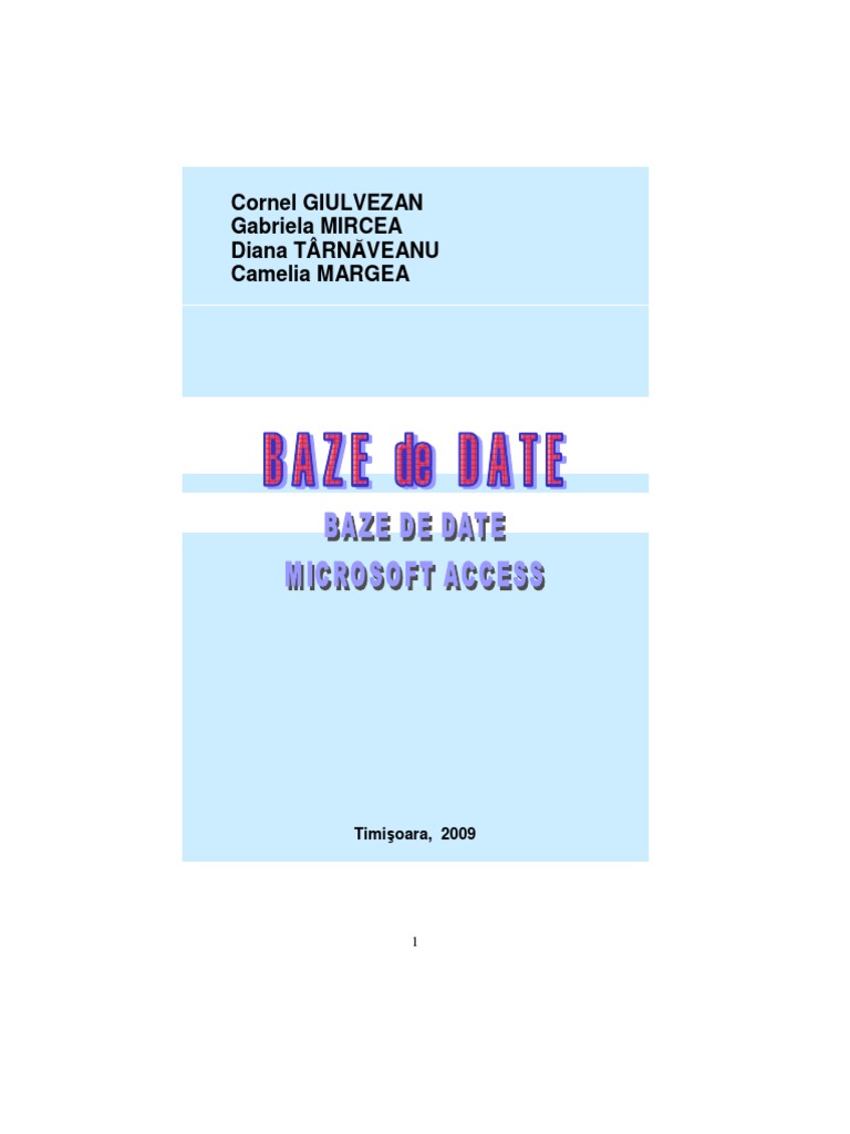 Baze de Date | PDF