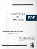 CAMPANARI A.F. - Resistência dos Materiais - Flexão e Torção - Flambagem - Execícios Resolvidos