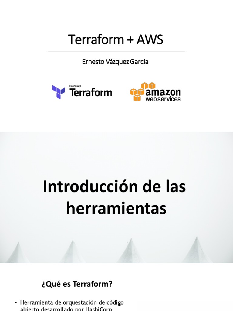 Terraform + AWS | PDF | Servicios web de Amazon | Computación en la nube