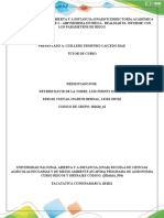 ABP Primera Entrega. Informe Parámetros de Riego Final