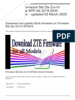 Firmware STB Zte Zxv10 b700v5