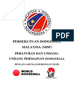 MDF Peraturan & Undang-Undang Dodgeball 2016
