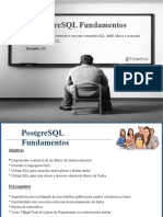 Curso de Administrador e Desenvolvedor PostgreSQL - PostgreSQL Fundamentos Em Porto Alegre, Na T@RgetTrust